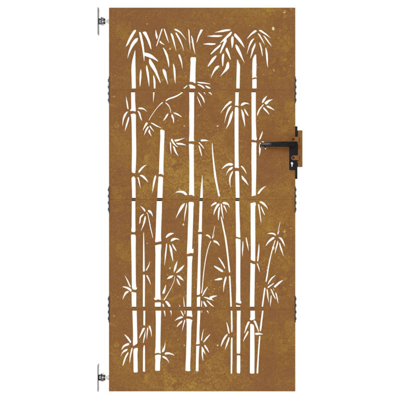 Phokas Gate Fencing, Brown, 85 x 200 cm (W x H)