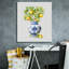 «Lemons And Chinoiserie B» par Jean Plout, art mural sur toile, 26 po x 30 po