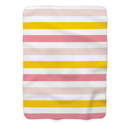 Couverture sherpa 1 pièce Blush