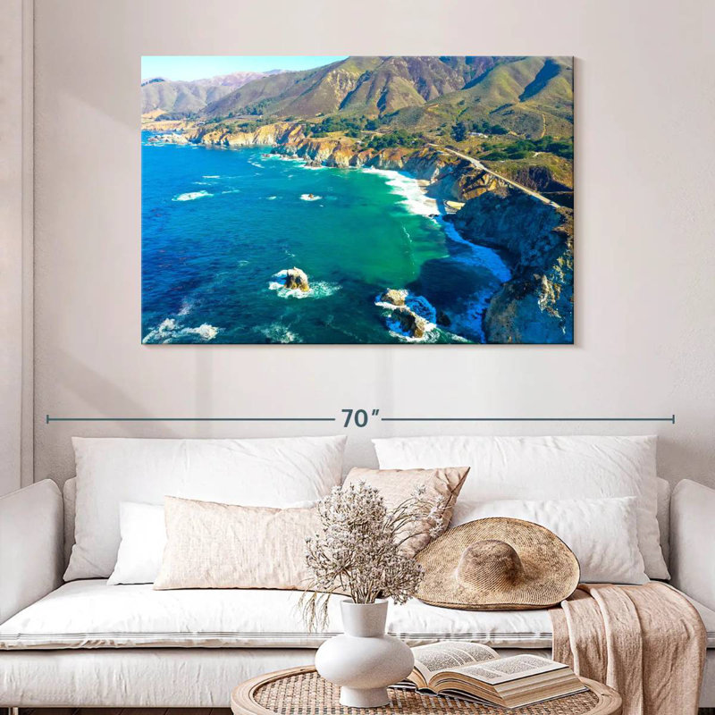 Côte de la Californie, H 32 po x l 48 po