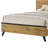 Fraser Natural Pine Queen Panel Bed