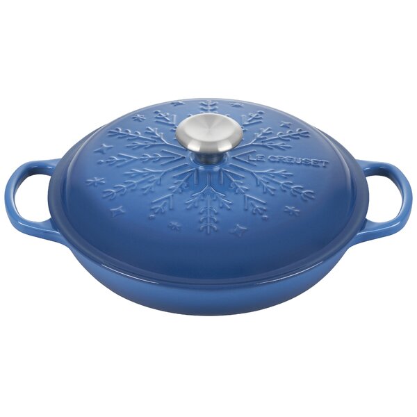 Le Creuset 2.75 qt. Shallow Round Dutch Oven ,Marseille