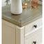 Commode d'appoint crème de style américain minimaliste