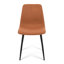 Ensemble de table de salle à manger pour 4 personnes Tapscott avec table rectangulaire 47 po et 8 chaises rembourrées en tissu-500181624