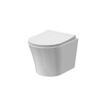 Nuie Freya 12L LPF Elongated Wall Hung Toilet Wall Hung Toilets (Seat Included)