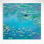 Monet Water Lillies With Black Cat by Claude Monet - Wrapped Canvas Print-1257250147