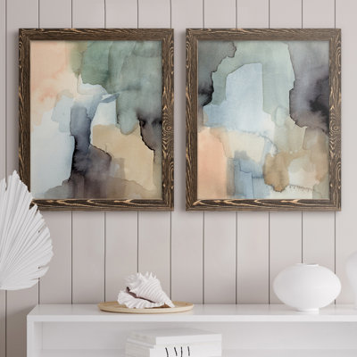 Nectar III - ensemble de 2 reproductions d'art sur toiles