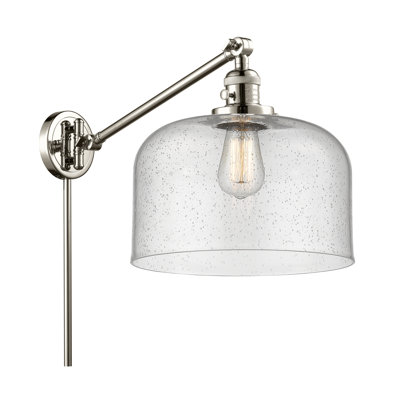 Bell - 1 Light 12" Swing Arm