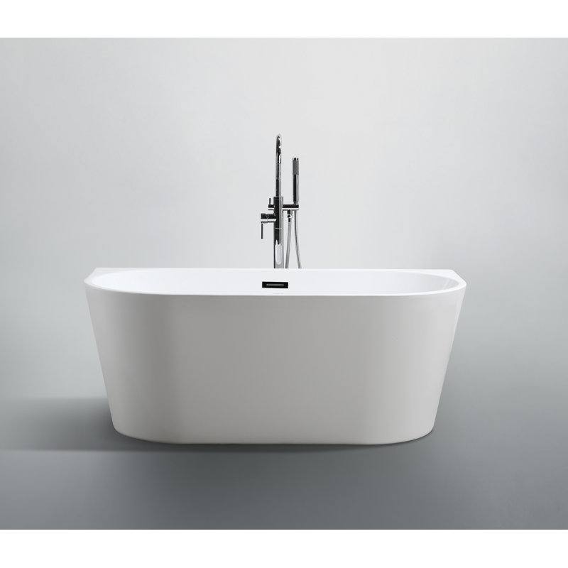 Baignoire de trempage autoportante 59 po. x 30 po. Calabria