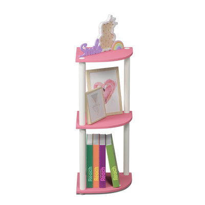 Baril 11.6" W Corner Bookcase