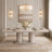 Marin Extendable Rectangular Dining Table - Greige