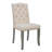 Dining Table Set, Rectangular Trestle Table And Upholstered Chairs Bench-331066754-331066752