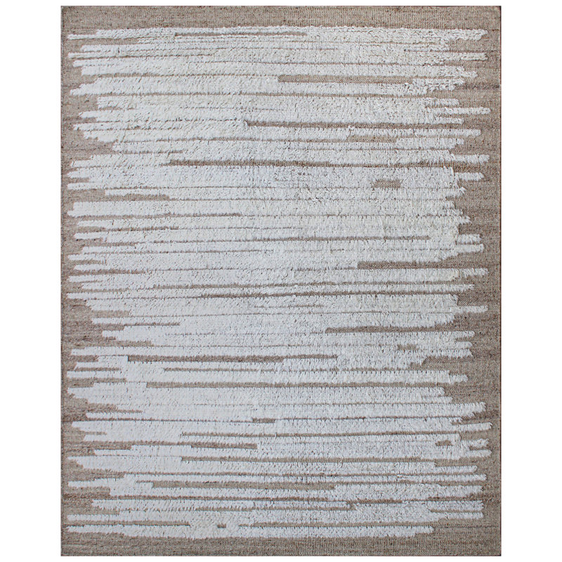 Wool Area Rug, Rectangle 9' x 12'