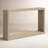 Evana Open Storage Console Table