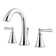 Saxton Double Handle Widespread Bathroom Faucet with Drain Assembly