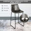 Bogner Bar Stool with Iron Frame-1832605726