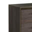 Table de chevet de style contemporain, gris antique