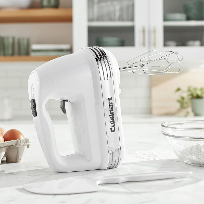 Cuisinart White 5 settings Hand Mixer