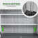 4.3 x 2.5 ft Horizontal Resin Tool Shed, Waterproof Outdoor Storage Cabinet with Metal Shelf and Floor