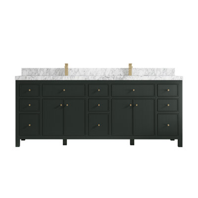 Ensemble de meuble-lavabo double 84 po Sonoma
