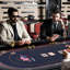 Table de poker pliable en pin pour joueur 86 po RayChee