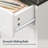 Baylis 23.6'' Tall End Table with Storage and Charging Station