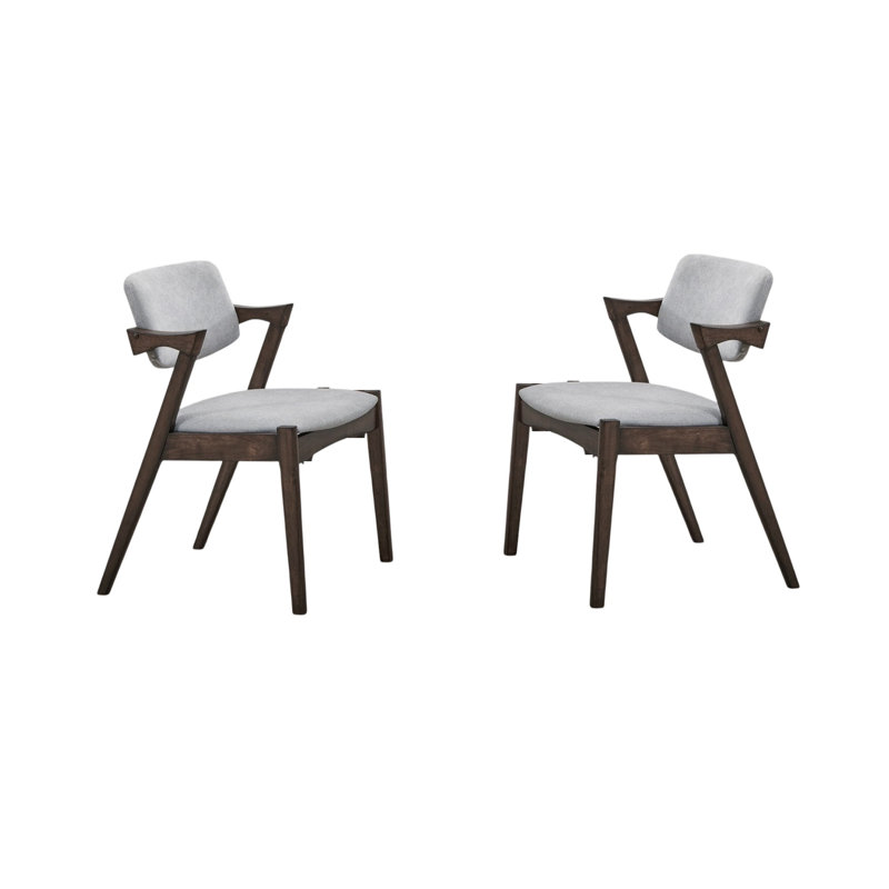 Ensemble de chaises de salle à manger de style Mid-Century 2 pièces