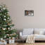 «Santa's Cabin with Reindeer», estampe numérique par Imagine It Images-1063477661-1063477660