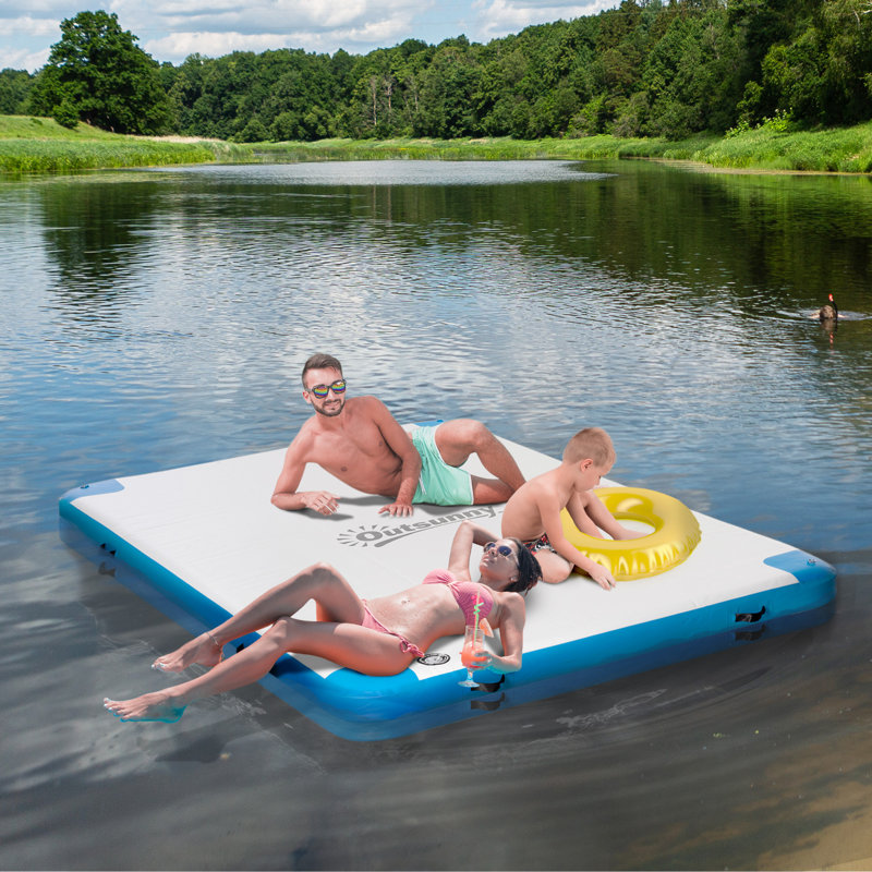 Plateforme flottante Outsunny