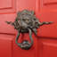 Lion and the Snake Cast Iron Decorative Door Knocker