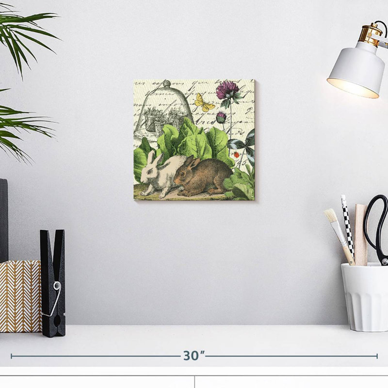 Brampt Garden Rabbit II, 10'' H x 10'' W