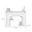 Beige + Black Manufactured Wood Electric Fireplace