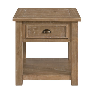 Table de bout avec rangement Holliman