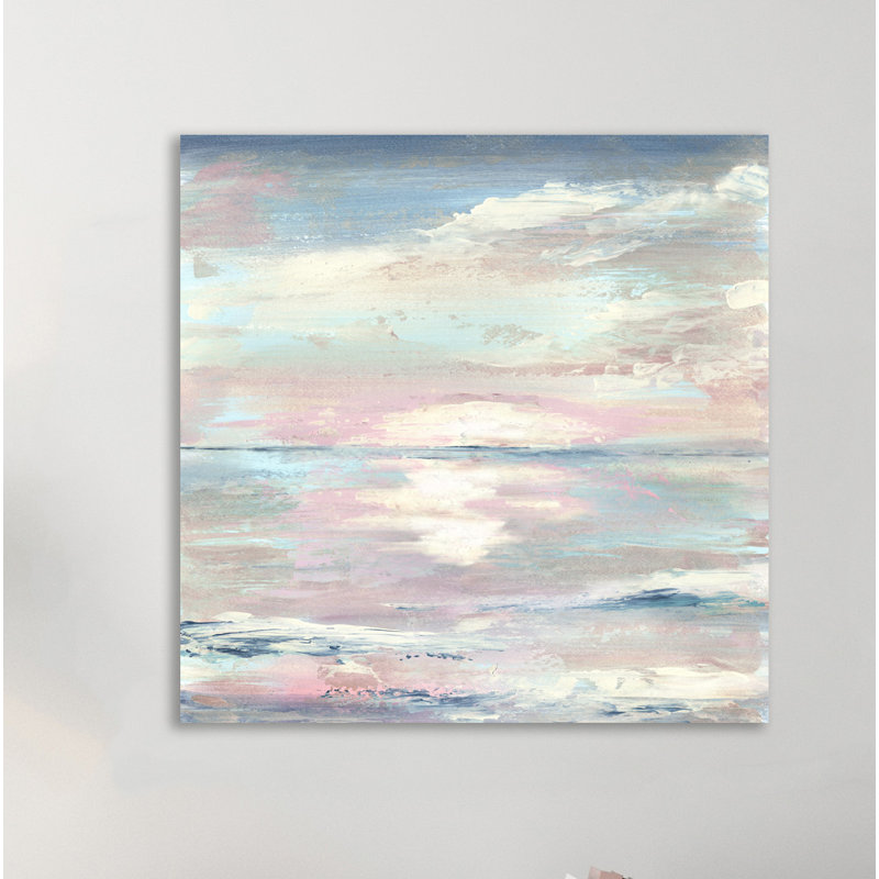 Ocean Sunset - Wrapped Canvas Print, 61 cm H x 61 cm W