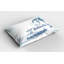 Ambesonne Vintage Boat Pillow Sham 2 Pack Island Beach Art 36"x20" Night Blue Pale-100347336