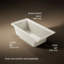 Baignoire de trempage 60 po. X 30 po.-13641268-13240004