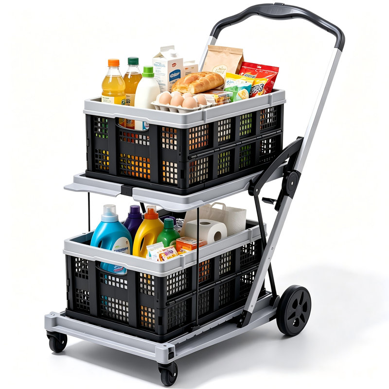 Panier pliable, Black/Grey