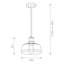 Luminaire suspendu 1 lumière Nottinghill-293941890