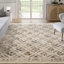 Tapis floral rétro crème traditionnel Abani Rugs Giavonnie ALA110A