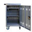 30+2Bay Mobile School Charging Cart Station for Chromebook, Tablet and Laptop Computer with Power Strip Included, Assembly Required-SILVER