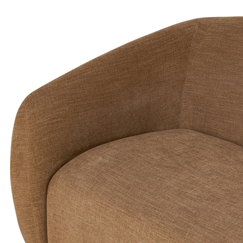Channing Sofa, Laughlin Ochre 97% Polyester/3% Flax/Linen