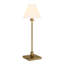 Lampe de table haute 28 po avec abat-jour en tissu Rosline-543651144