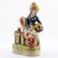 Drum and Dog Figurine