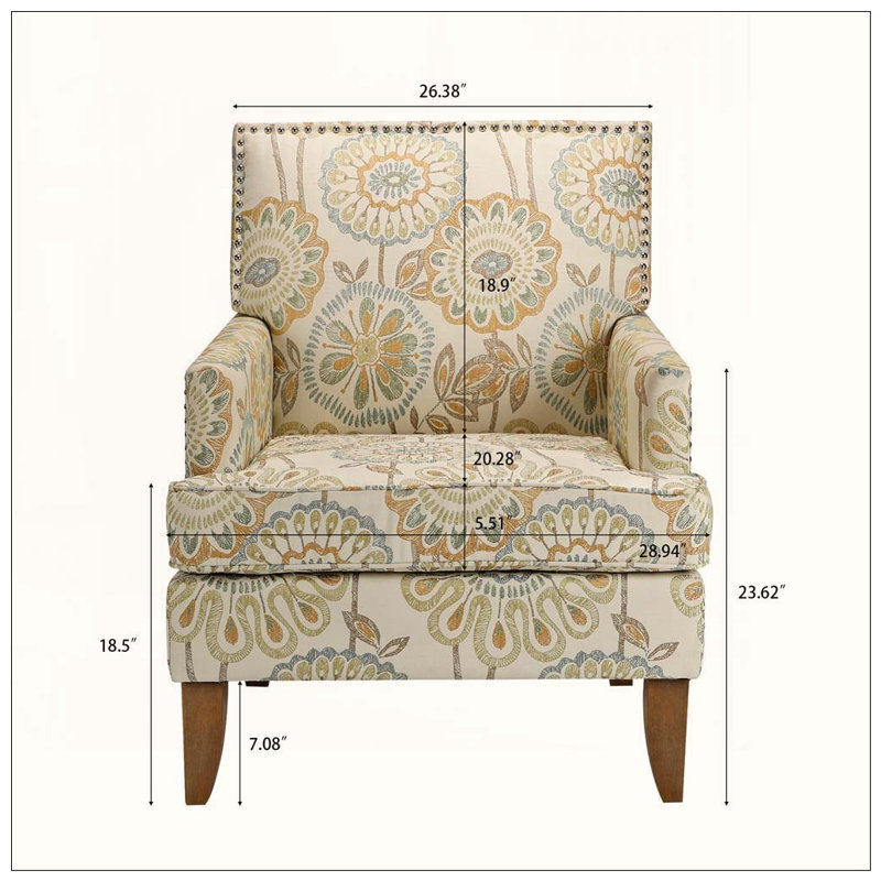 Chaises d'appoint en tissu