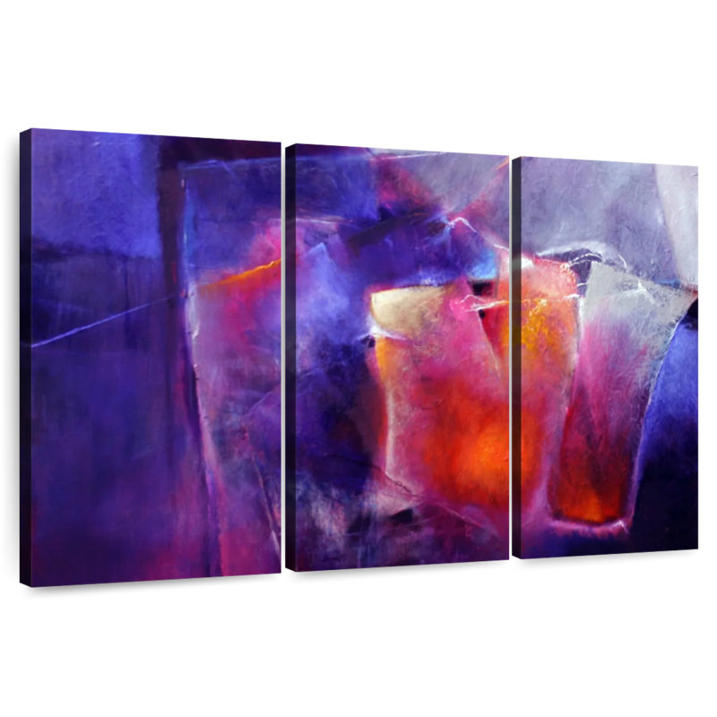 Avery Blue And Orange, 36" H x 57" W