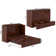Atiyah Murphy Bed Chest with 6" Mattress, Storage and Built-in Charger