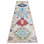 Tapis de couloir unique en laine nouvel âge 3 pi x 10 pi Wendie - brun