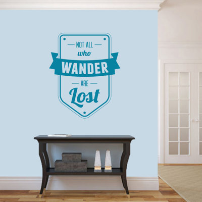 Text & Numbers Non-Wall Damaging Wall Decal
