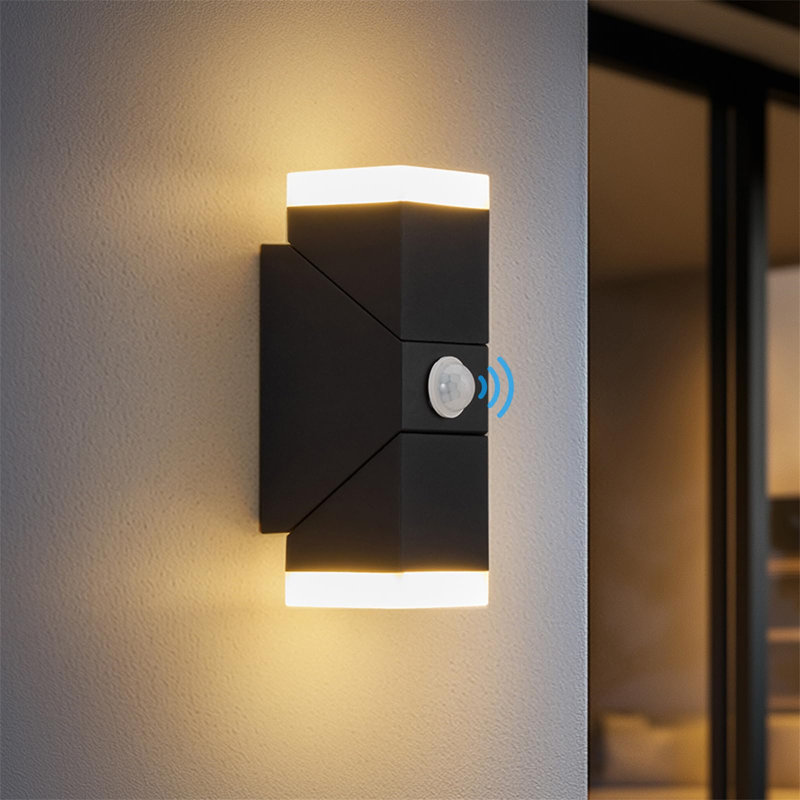 Matte Black Outdoor Sconce