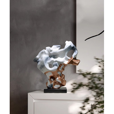 Modern Creative Shaped Fiberglass Sculpture